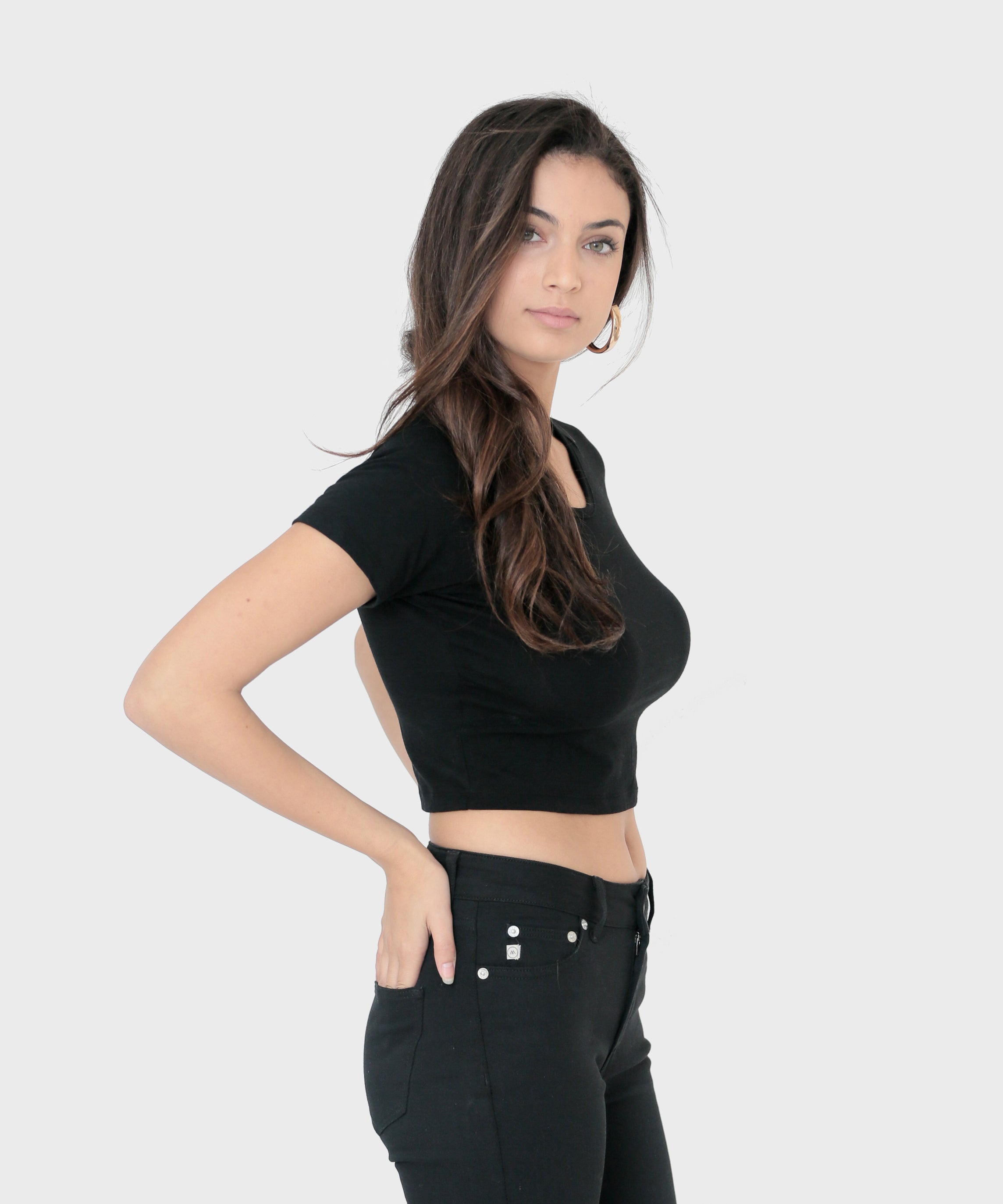 Marine Crop Top